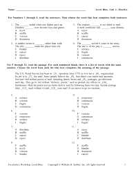 Unidad 4 leccion 2 vocabulario. Grade 5 Unit 1 Practice
