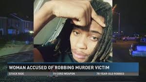 woman accused of robbing man the day he was murdered