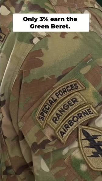 The Green Beret. Only the toughest make it through. True grit and dedication. #GreenBerets #USArmy #SpecialForces #MilitaryLife #ArmyStrong #WarriorMindset #Training