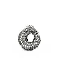 The ouroboros or uroboros (,) is an ancient symbol depicting a serpent or dragon eating its own tail. Ouroboros Dragon Faerybeads
