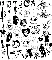 Designs simple linework tattoo flash sheets. Pin On Tattoo Sketches Spooky Tattoos Tattoo Flash Sheet Flash Art