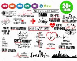 Grey's anatomy svg dxf png clip art. Purchase Includes An Instant Download Consists Of A Zipped Folder Please Know How To Properly Unzip A Folder Prior To Pu Greys Anatomy Anatomy Clip Art