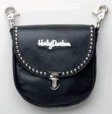 Harley Davidson Studded Clip Pouch With Strap Hd607 Harley Gear Womens Purses Harley Davidson