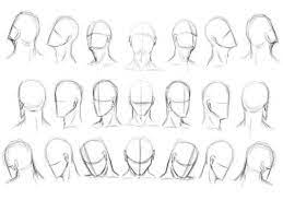 Back of the head drawing reference anime. Drawing The Human Head Drawings Drawing Heads