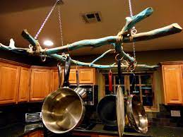 Kitchen Marvelous Kitchen Hanging Ceiling Pot Pan Rack Traditional Hooks Pots And Pans Hangers With Lights Cre Pot Rack Hanging Pot Hanger Kitchen Hanging Pots