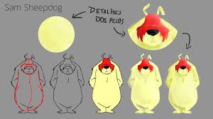 Cassiano Tonon Concept Art Sheep Dog N Wolf Remake Ralph wolf and sam sheepdog. sheep dog n wolf remake