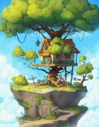Concept Art Illustration Digital Illustration En 2020 Dessin Ile Illustration Art Deco Illustration D Imaginaire