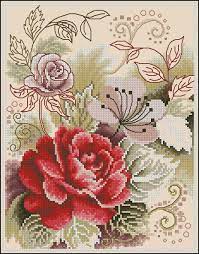 And, as always, you can change the colors as needed to best compliment your cross stitch. Cross Stitch Pattern Tea Rose Free Cross Stitch Patterns Cross Stitch Rose Cross Stitch Flowers Floral Cross Stitch