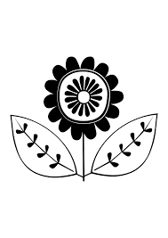 Simple Flower Sunflower Free Svg File In 2020 Svg Free Files Free Svg Simple Flowers