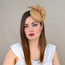 gold fascinator