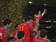 In the 2010 world cup in south africa, the spanish national team was the story of the tournament by winning their first world cup title. Spain National Football Team Wikipedia