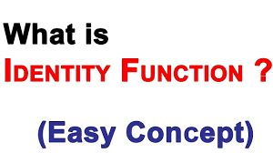 Identity Function It S Graph Learn Relations And Function Youtube