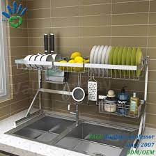 Stainless steel paint kitchen rack ukzn moodle 2018. Original Design Kitchen Organizer With 6sets 7sets Kitchen Rack Silver Metal Color Dish Rack With Suction Cup At The Bottom China Kitchen Set Organizer And Bowl Dish Drying Rack Price
