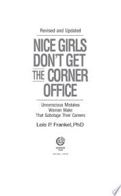 Download Nice Girls Don T Get The Corner Office Free In 2020 Corner Office Economics Books Cool Girl