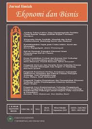 Jurnal ekonomi pendidikan dan kewirausahaan (jepk) is a scientific publication that publishes scientific articles of research, study. Wirausaha Muda Terdidik Masalah Dan Solusi Jurnal Ilmiah Ekonomi Dan Bisnis