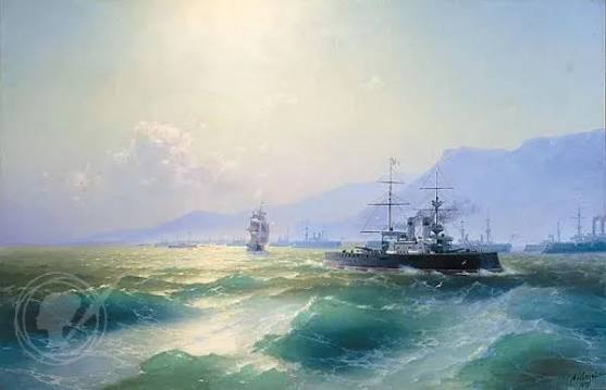 The Allied Naval Blockade Of Crete, 1897