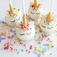Fun Food Cake Pops Licorne Creamalice Idee Gateau Gateau Savoureux Alimentation