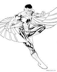 The falcon coloring page is lacking some details. Avengers Coloring Pages 110 Pictures Free Printable