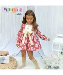 Empire Bodice Dress For Baby Babies Toddler Girls Pdf Sewing Pattern Youtube Tutorial Size 1 To 10 Years Spanish Design Girls Pdf Sewing Patterns Empire Bodice Bodice Dress