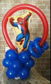 Spiderman Centerpieces Spiderman Balloon Superhero Centerpiece Balloon Decorations Party
