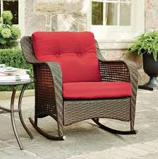 Hometrends Tuscany Rocker Chair Red 3 Rocker Chairs Patio Chairs Chair