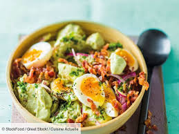 Salade De Pommes De Terre A La Creme D Avocat Recettes Recette En 2020 Salade Pomme De Terre Salade Pomme Pommes De Terre A La Creme