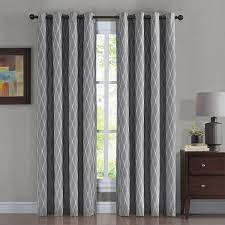 Pair Victoria 100 Blackout Curtain Panels Jacquard Thermal Insulated Set Of 2 108x84 Gray Walmart Com Curtains For Grey Walls Panel Curtains Curtains