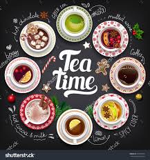 Set Of Different Cups Of Warming Autumn And Christmas Drinks Coffee Hot Chocolate Mulled Wine Cocoa Tea Sk Dessin Chocolat Boissons De Noel Automne Chaud