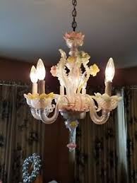 Its form might be identifiable, which may be, delayed and for some reason to real objects, or be brand new and unknowable. Vintage Murano Hand Blown Glass Chandelier Ebay