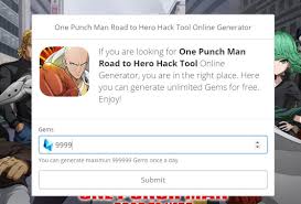 With this code you will get 500 coins. Gems One Punch Man Road To Hero Cheats For Unlimited Gems Mod One Punch Man One Punch Man