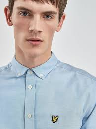 Buy Lyle & Scott Blue Cotton Oxford Shirt from Next USA