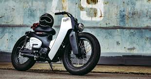 The super cub c125 comes with disc front brakes and drum rear brakes. Tribute To The Iconic Honda Super Cub By K Speed Old News Club