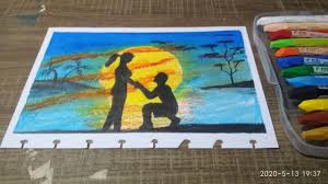 Selain warna yang dihasilkan sangat lembut, dreamy dan indah ujung soft pastel bisa dipakai untuk menghasilkan berbagai macam garis dan shading. Sketsa Menggunakan Oil Pastel Sketsa Menggunakan Oil Pastel Cara Menggambar Nasi Kentang
