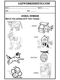 Worksheet Of Worksheet 05 Animals And Their Homes Animals And Their Habitats Animals Science In 2020 Animals And Their Homes Animal Habitats Animal Worksheets