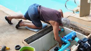 An inground pool will lose water regularly each day due to evaporation. How To Fix A Pool Leak Your Diy Guide Pool Calculator