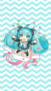 Miku Cute Chibi Wallpapers On Wallpaperdog #vocaloid wallpapers #hatsune miku wallpapers #hatsune miku lockscreens #vocaloid lockscreens #aesthetic wallpapers #hatsune miku. miku cute chibi wallpapers on wallpaperdog