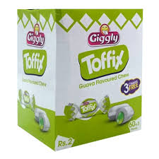Buy Giggly Toffix Guava Flavoured Chew Box Candies Online