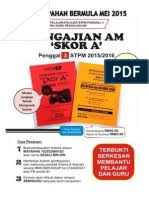 Nota merupakan bukti transaksi pembelian atau penjualan barang secara tunai. Set Nota Lengkap Pengajian Am Penggal 2 Stpm 2015