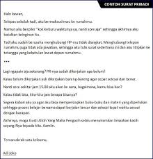Contoh surat pribadi untuk guru. 22 Contoh Surat Pribadi Singkat Untuk Sahabat Guru Ortu Surat Kepribadian Guru