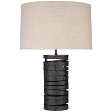 Robert Abbey Trenton Industrial Wrought Iron Table Lamp 3m924 Lamps Plus Table Lamp Table Lamp Design Lamp