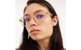 Barner Designlasit sinivalosuodattimella, Andy Pink Quartz Kiiltävä +3,0