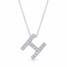 Maybe you would like to learn more about one of these? Diamond Initial Pendant In The Letter H Initial Pendant Diamond Initial Necklace Initial Jewelry