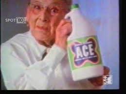 Ace Fresco Profumo Candeggina (1986), Uno degli spot della candeggina Ace  andati in onda negli anni '80, appartenente al periodo precedente  all'arrivo di Carla Monti nel ruolo della celebre "nonna ...