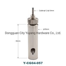China Cable Clamp Harting String Light Hanging Kit With Zip Ties For Signage China Wire Rope Gripper Light Suspension Kit