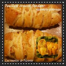 Feuillete Crousti Fondant Saumon Poireau Recette Saumon Poireaux Recette Ww