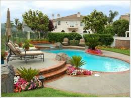 Backyard Landscaping Ideas Photos Diy Makeover Designs Backyard Pool Landscaping Pool Landscape Design Swimming Pools Backyard