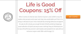 Life Is Good Coupons 15 Off Brought To You By Http Www Imin Com And Http Www Imin Com Store Coupons Life Is Good Store Coupons Life Is Good Coupons