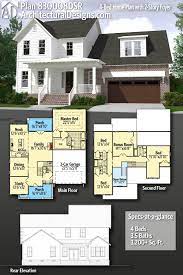 Plan 830008dsr 4 Bed Home Plan With 2 Story Foyer Architectural Design House Plans Dream House Plans House Plans