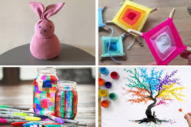 Cover the bag with stripes of duct tape. 6 Easy Crafts For Kids To Do While You Re Working Savvymom