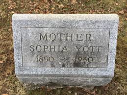Sophia Doney Yott (1850-1930)
